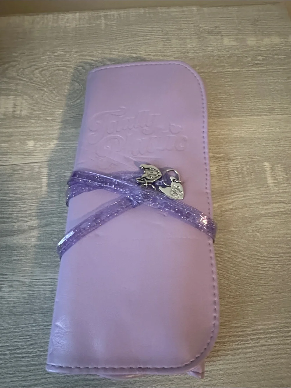Lavender Tully Crafted Travel Makeup Brush Set /Tool Roll